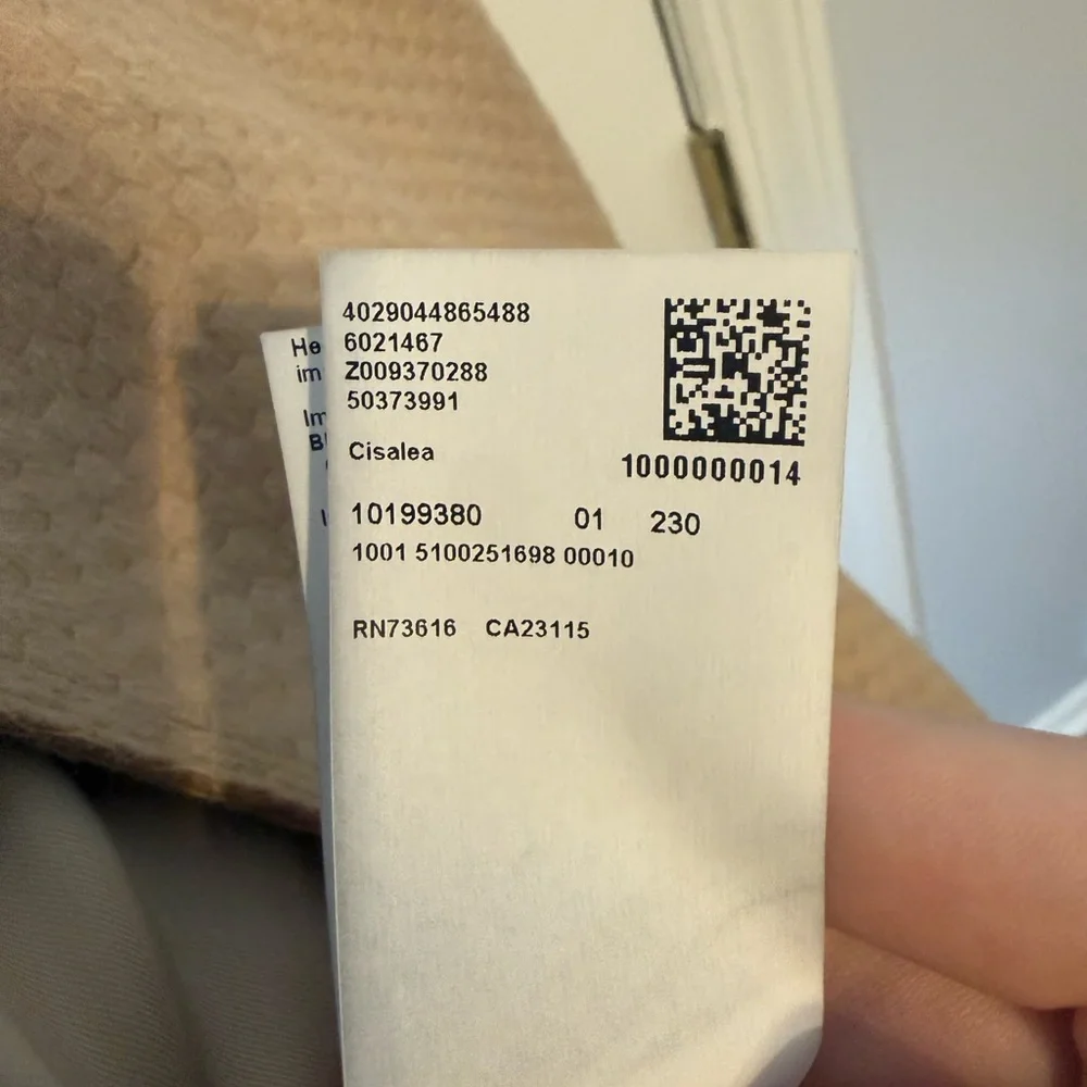 Boss Tan Textured Coat - Picture 4 of 4